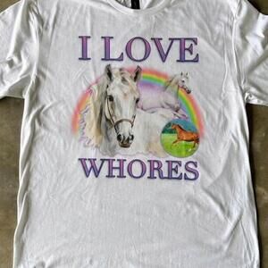 I Love Whores Tee